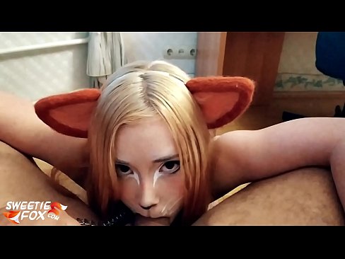 ❤️ Kitsune swallowing cock and cum in her mouth Fucking video at en-gb.bestsexporno.ru ❌️